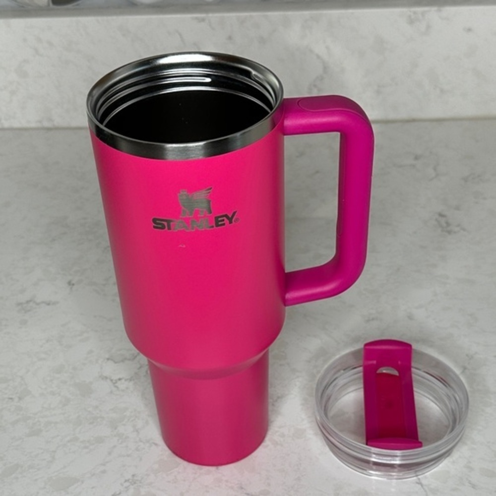Stanley Fuchsia Travel Tumbler with Handle